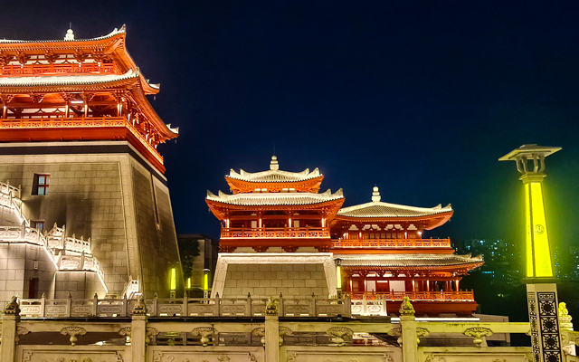 達(dá)州市達(dá)川博物館仿古建筑亮化工程燈光設(shè)備維護(hù)案例紀(jì)實