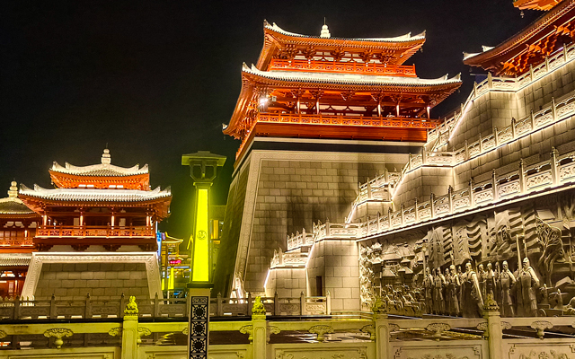 達(dá)州市達(dá)川博物館仿古建筑亮化工程燈光設(shè)備維護(hù)案例紀(jì)實