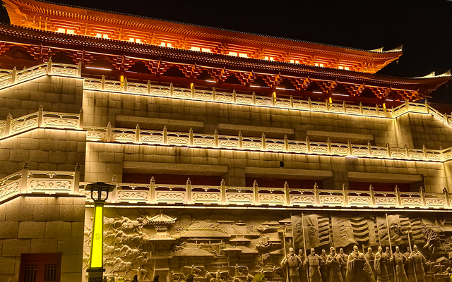 達(dá)州市達(dá)川博物館仿古建筑亮化工程燈光設(shè)備維護(hù)案例紀(jì)實